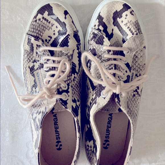 Superga Shoes - Superga snake sneakers